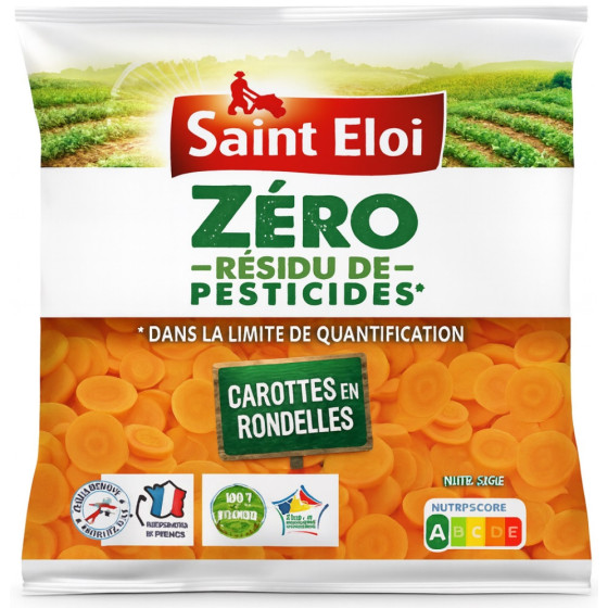 CAROTTES RONDELLES SAINT ELOI ZERO RESIDU DE PESTICIDES
