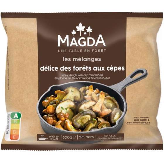 LEGUMES POELEE DELICES DES FORET AU CREPES MAGDA 300G