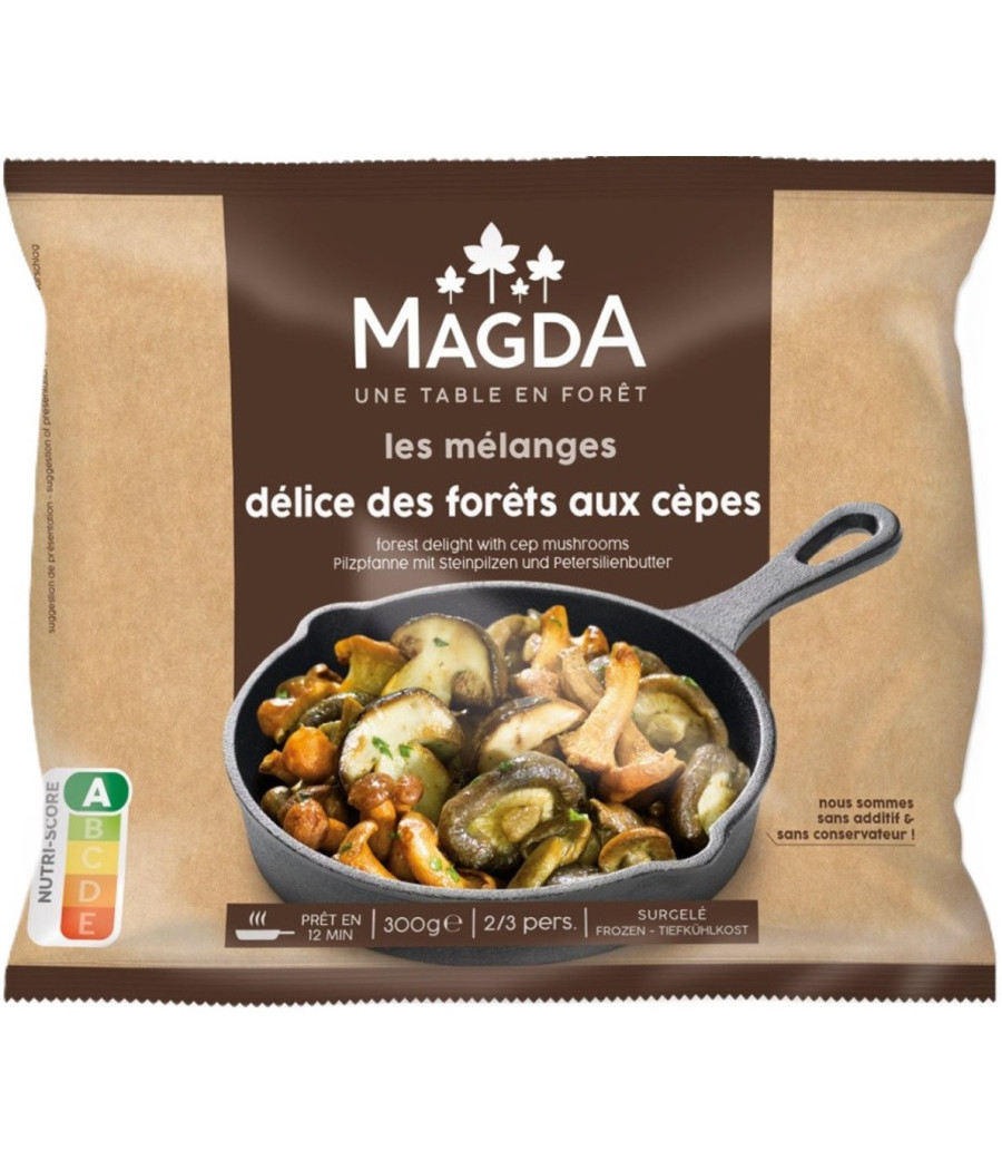 LEGUMES POELEE DELICES DES FORET AU CREPES MAGDA 300G