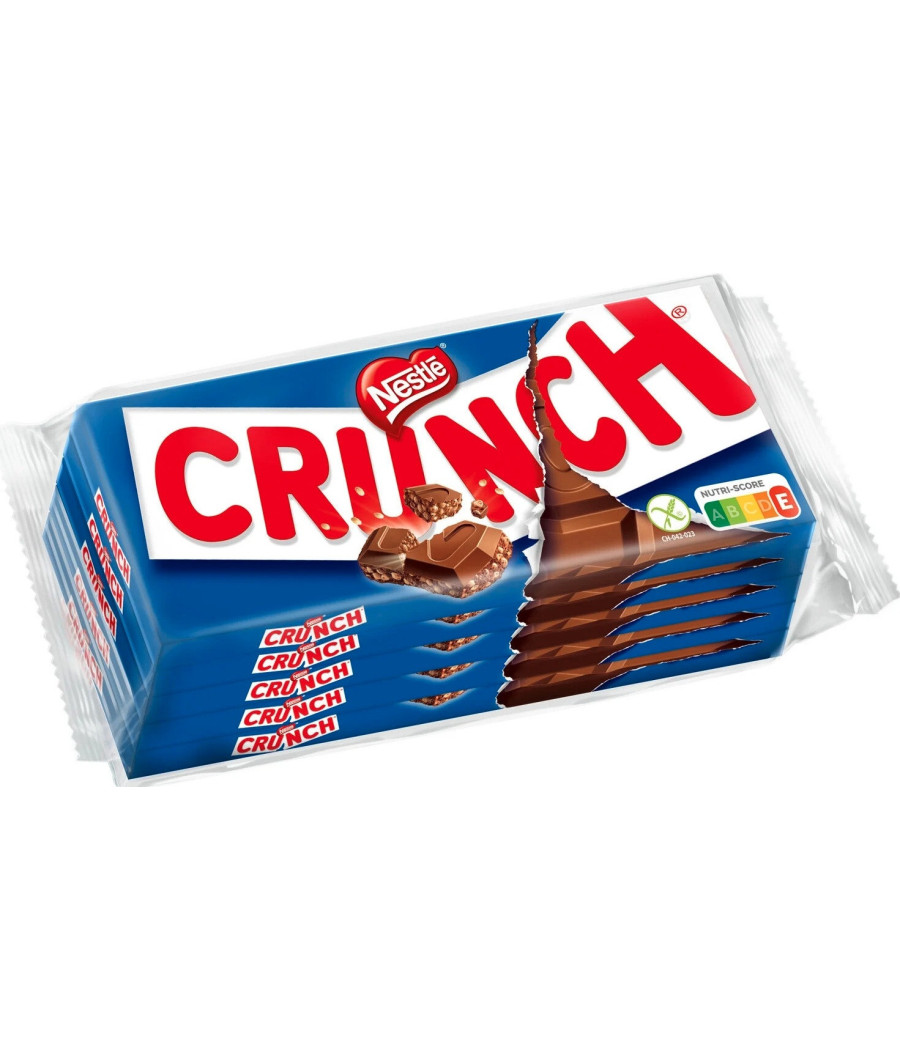 TABLETTE DE CHOCOLAT CRUNCH 100G