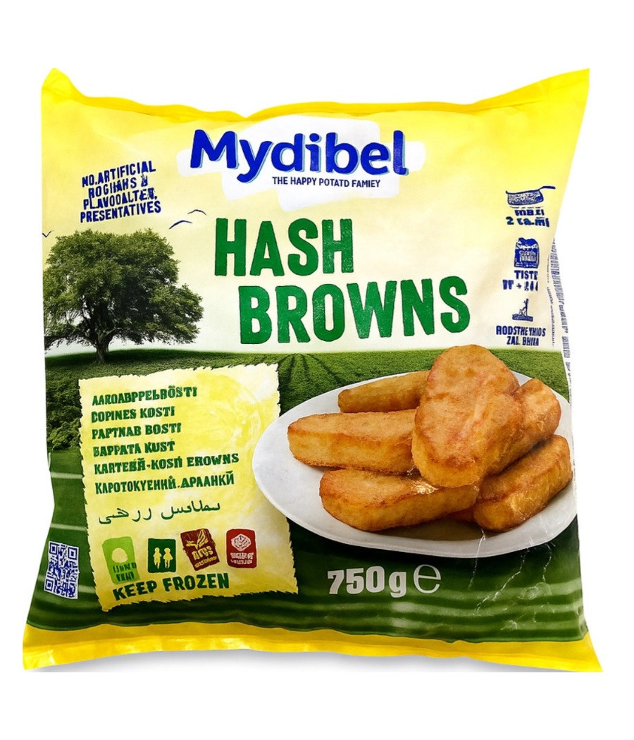 HASH BROWNS MYDIBEL 750 G