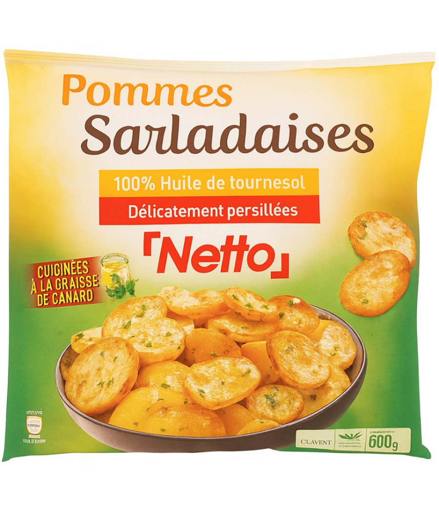 POMMES SARLADAISES NETTO 600G
