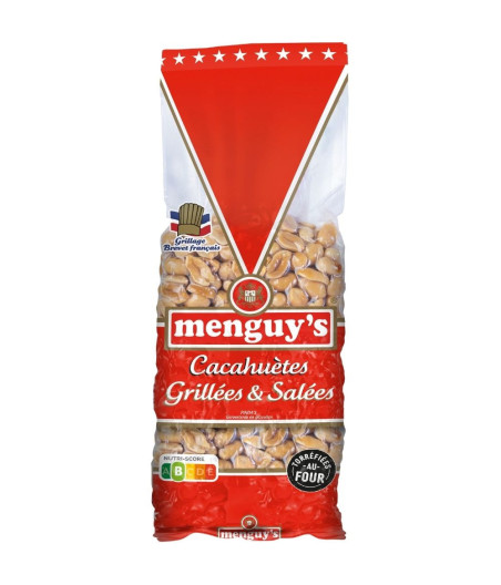 CACAHUETES GRILLEES SALEES MENGUY'S 390G