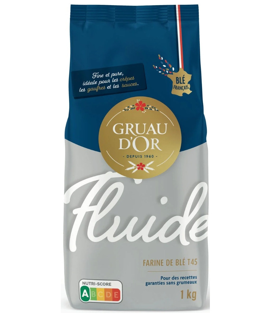 FARINE FLUIDE GRUAU D'OR 1KG