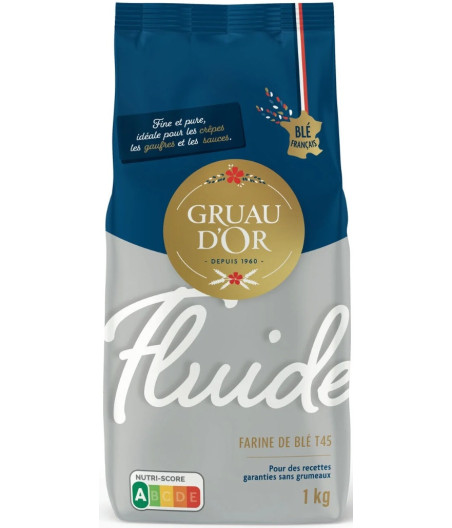 FARINE FLUIDE GRUAU D'OR 1KG