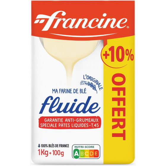 MA FARINE DE BLE FLUIDE FRANCINE 1KG