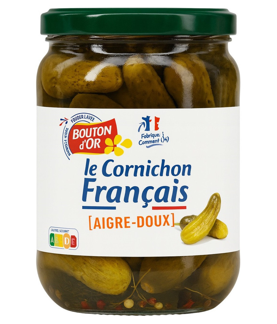 LE CORNICHON FRANCAIS BOUTON D'OR 770G