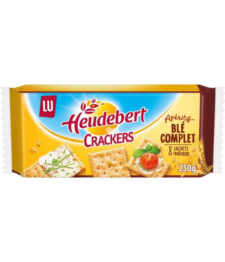 CRACKERS APERITIF BLE COMPLET HEUDEBERT 250G