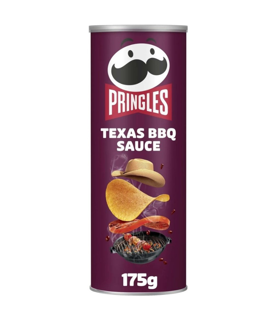 CHIPS TUILES TEXAS BBQ PRINGLES 175G