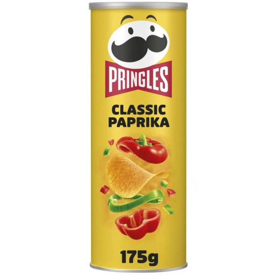 CHIPS TUILES PAPRIKA PRINGLES 175G