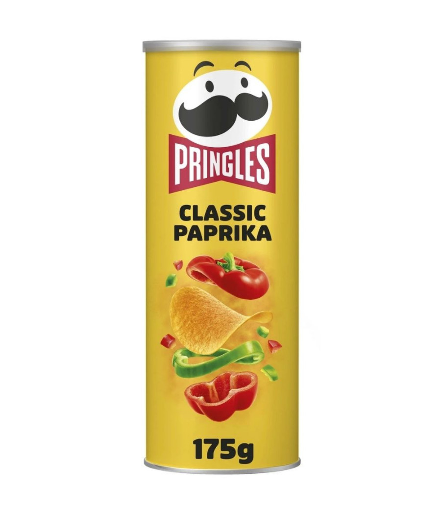 CHIPS TUILES PAPRIKA PRINGLES 175G