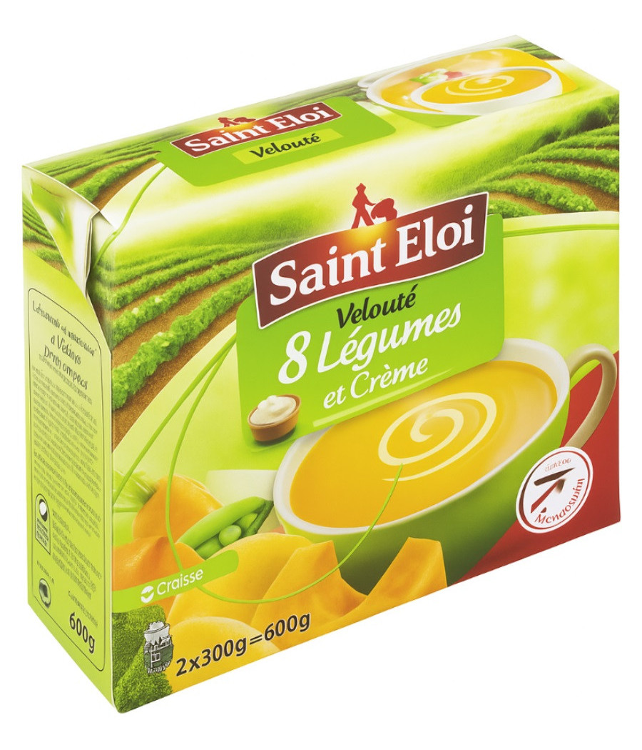 VELOUTE 8 LEGUMES ET CREME SAINT ELOI 1000G