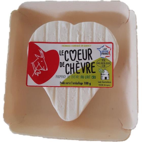 COEUR DE CHEVRE BARQUETTE 100 G