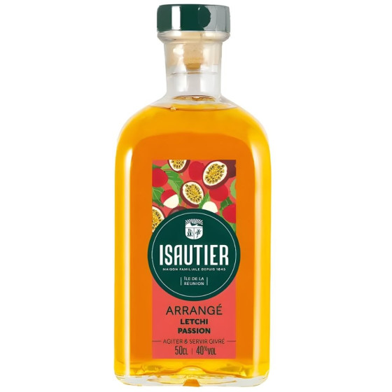 RHUM ARRANGE 40% LETCHI PASSION ISAUTIER 50CL