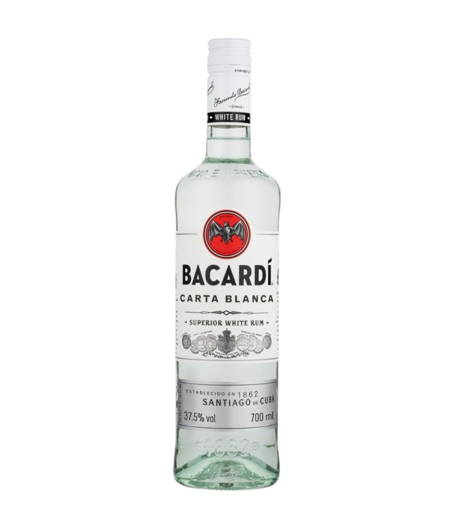 RHUM CARTA BLANCA37,5% BACARDI 70CL
