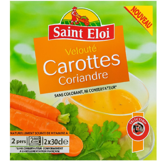 VELOUTE CAROTTES ET CREME 2X30CL