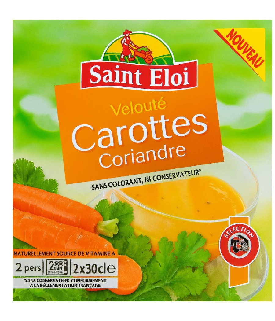 VELOUTE CAROTTES ET CREME 2X30CL