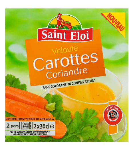 VELOUTE CAROTTES ET CREME 2X30CL