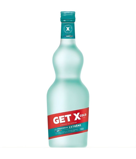 LIQUEUR MENTHE 37.5% GET COLD EXTRA COLD 70CL