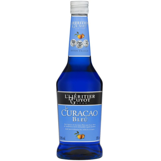 LIQUEUR CURACAO BLEU A L'ORANGE L'HERITIER GUYOT 50CL