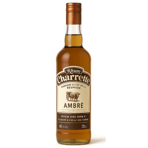 RHUM CHARETTE  AMBRE 70CL