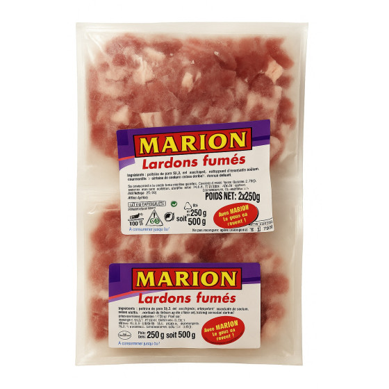 LARDONS FUMES  2X250G