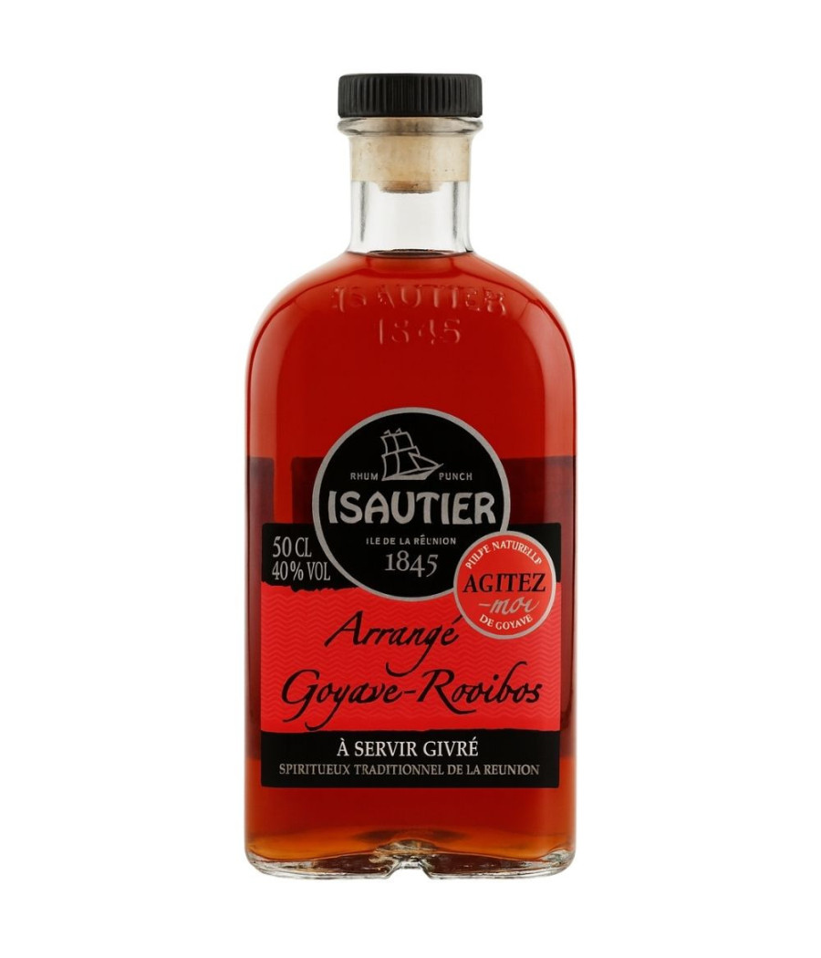 RHUM ARRANGE GOYAVE-ROOIBOS 40% ISAUTIER 70CL