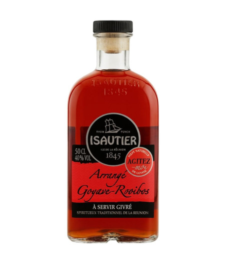 RHUM ARRANGE GOYAVE-ROOIBOS 40% ISAUTIER 70CL