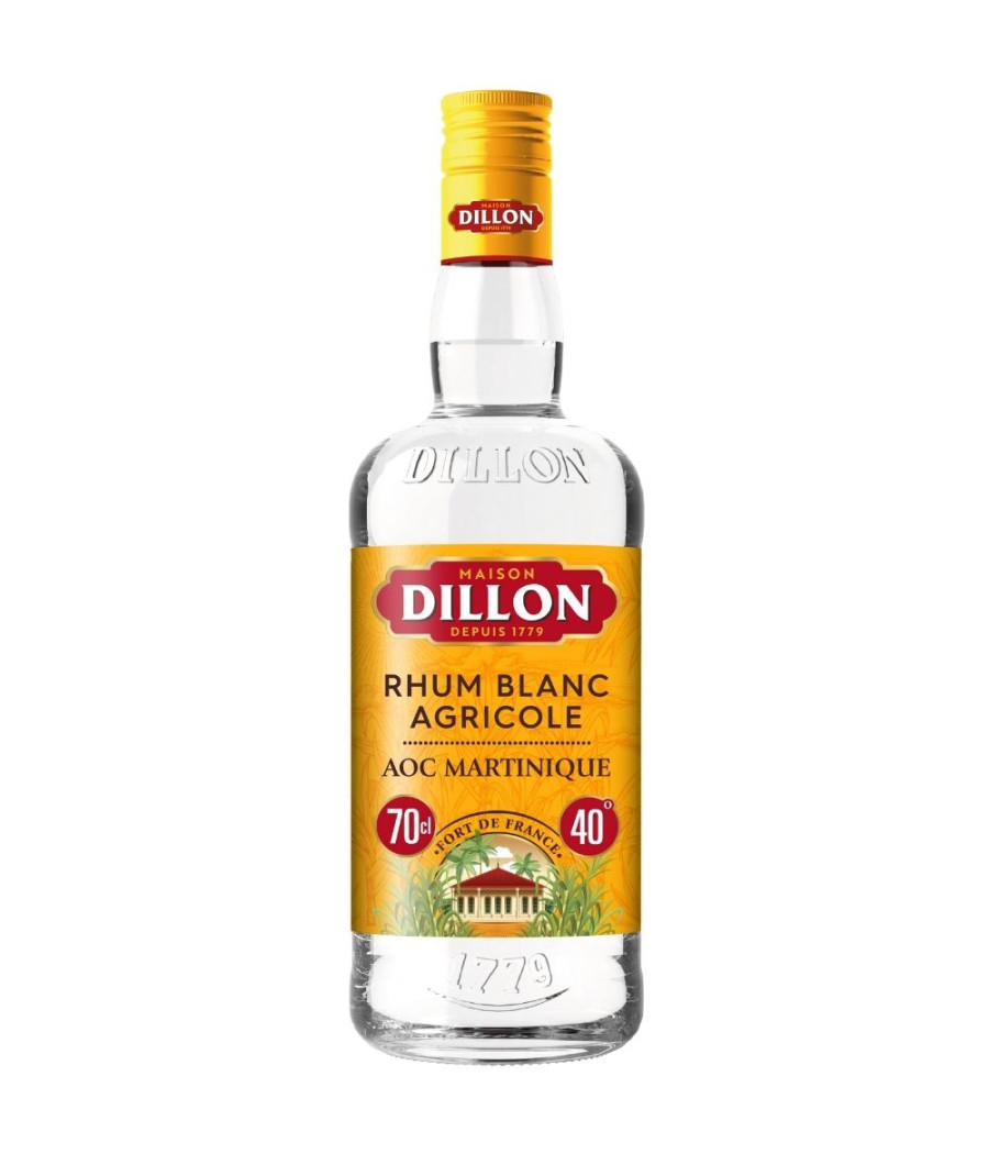 RHUM BLANC AGRICOLE 40% DILLON 70CL