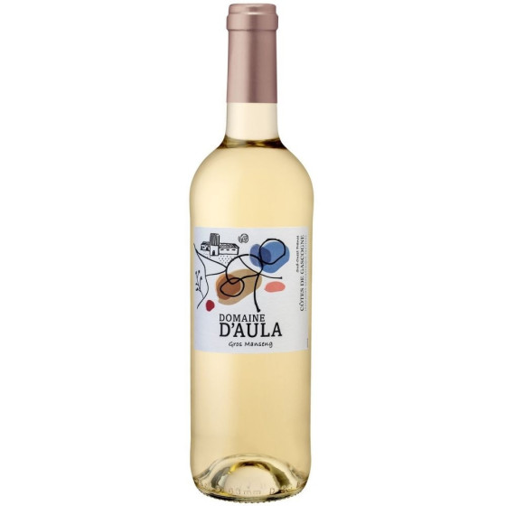 VIN BLANC CÔTES DE GASCOGNE DOMAINE D'AULA 75CL