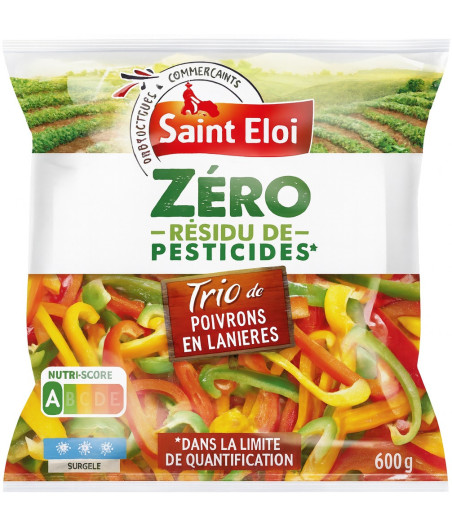 TRIO DE POIVRONS EN LANIERES SAINT ELOI 600G