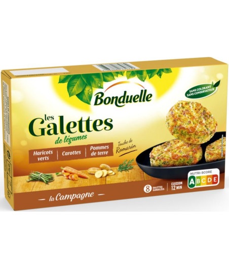 LES GALETTES DE LEGUMES 300G