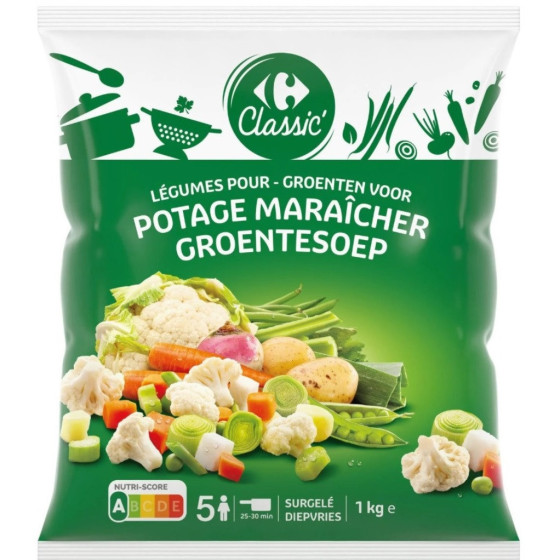 LEGUMES POUR POTAGE MARAICHER 1KG