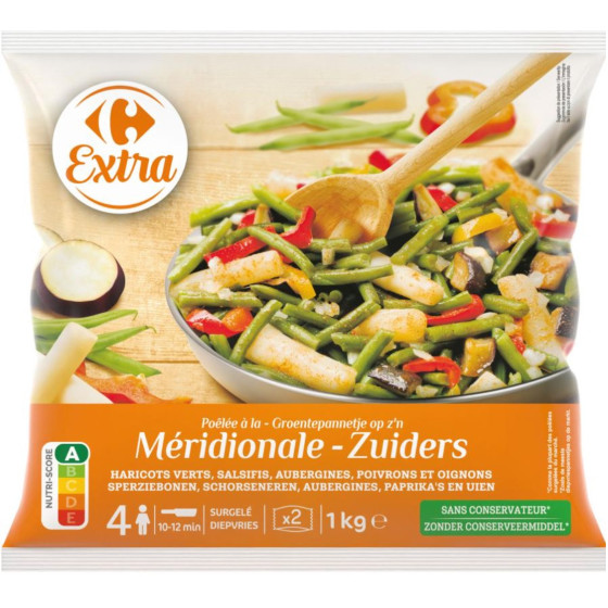 LEGUMES POELEE A LA MERIDIONALE 1KG