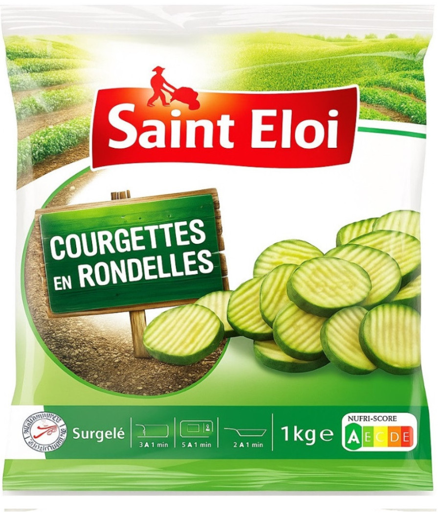 COURGETTES RONDELLES SAINT ELOI 1KG