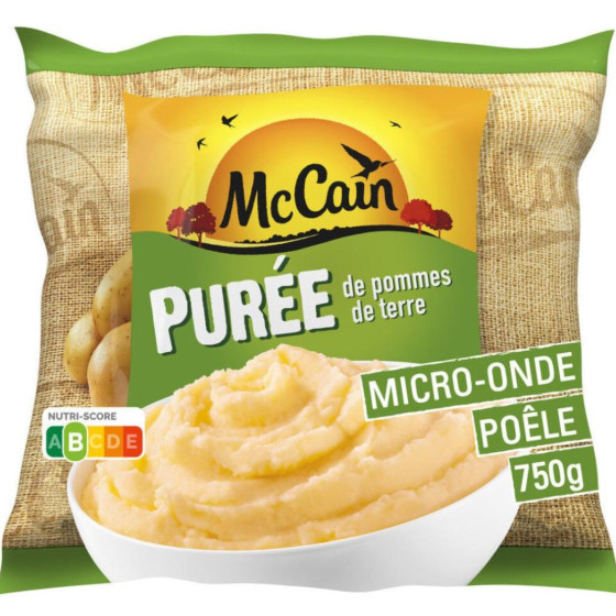 PUREE DE POMMES DE TERRE MCCAIN 750G