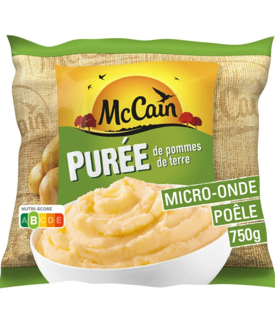 PUREE DE POMMES DE TERRE MCCAIN 750G