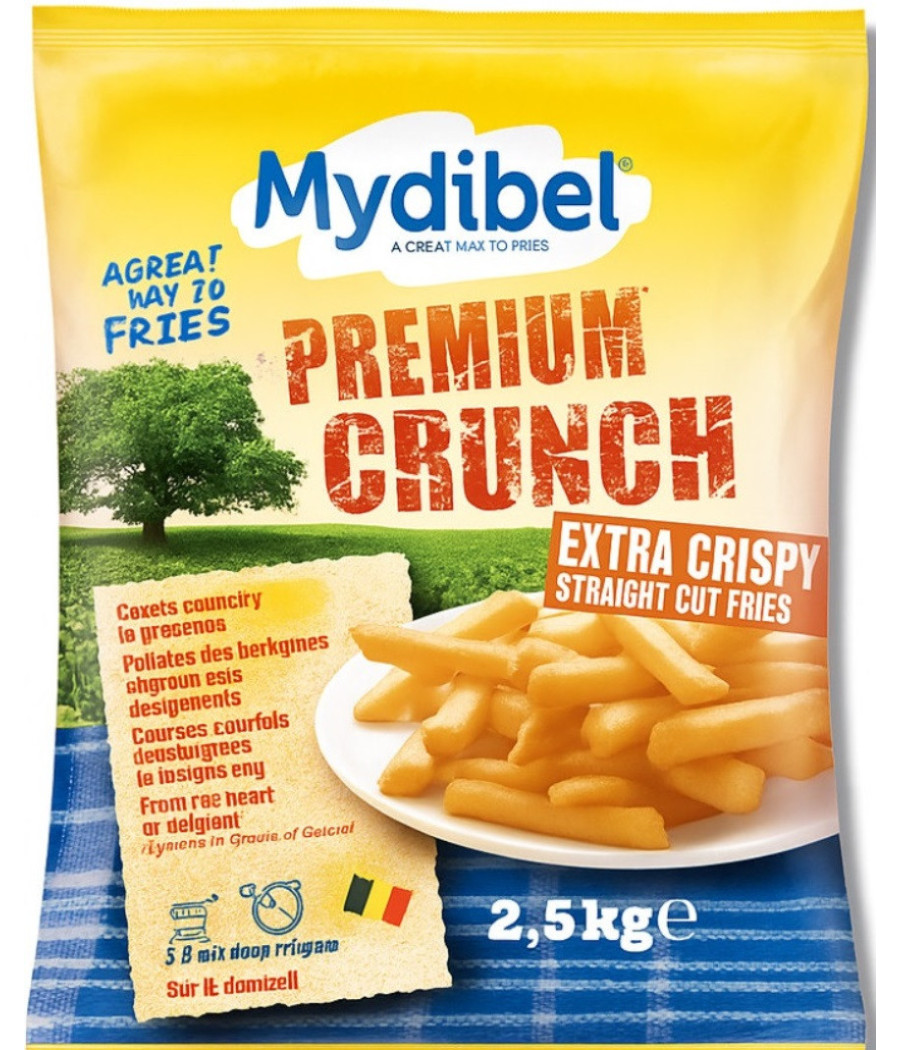 FRITES PREMIUM CRUNCH MYDIBEL 2,5KG