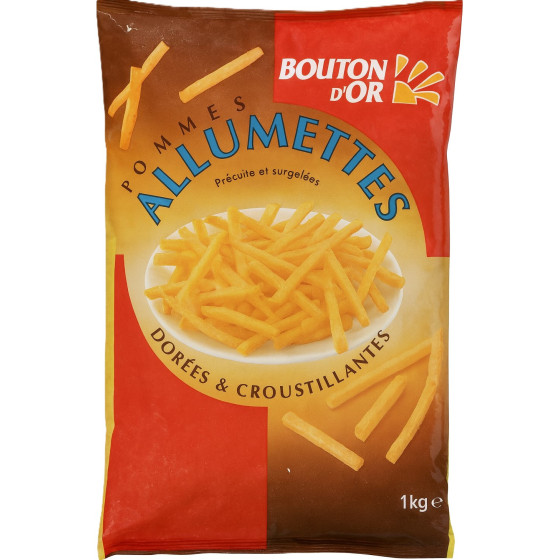 FRITES ALLUMETTES CARREFOUR 1KG