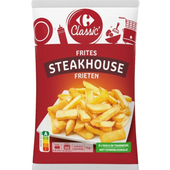FRITES STEAKHOUSE CARREFOUR 1KG