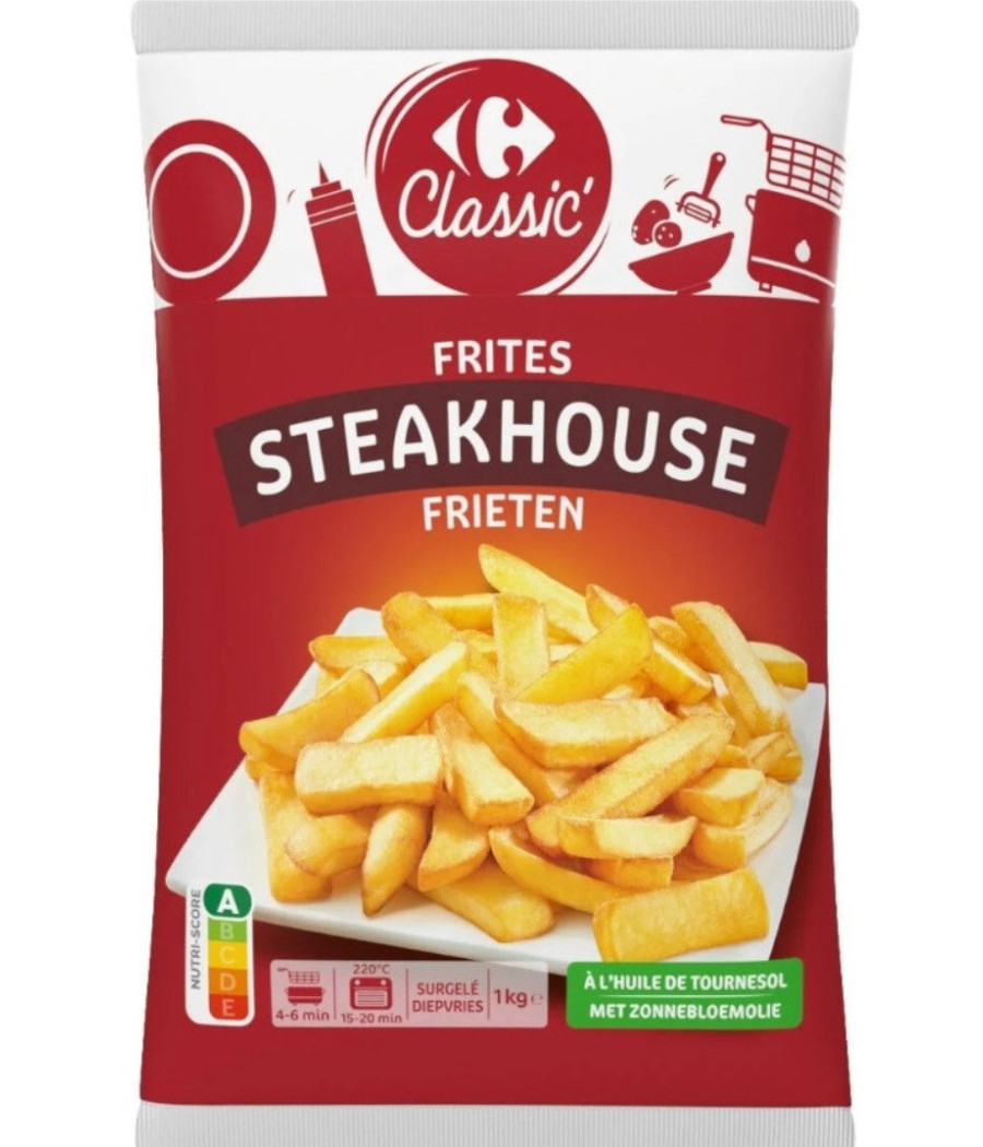 FRITES STEAKHOUSE CARREFOUR 1KG