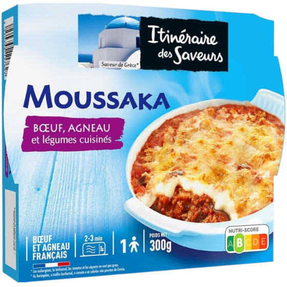 MOUSSAKA ITINERAIRE DES SAVEURS 300G