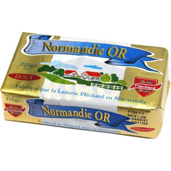 BEURRE NORMANDIE OR FLECHARD 200G
