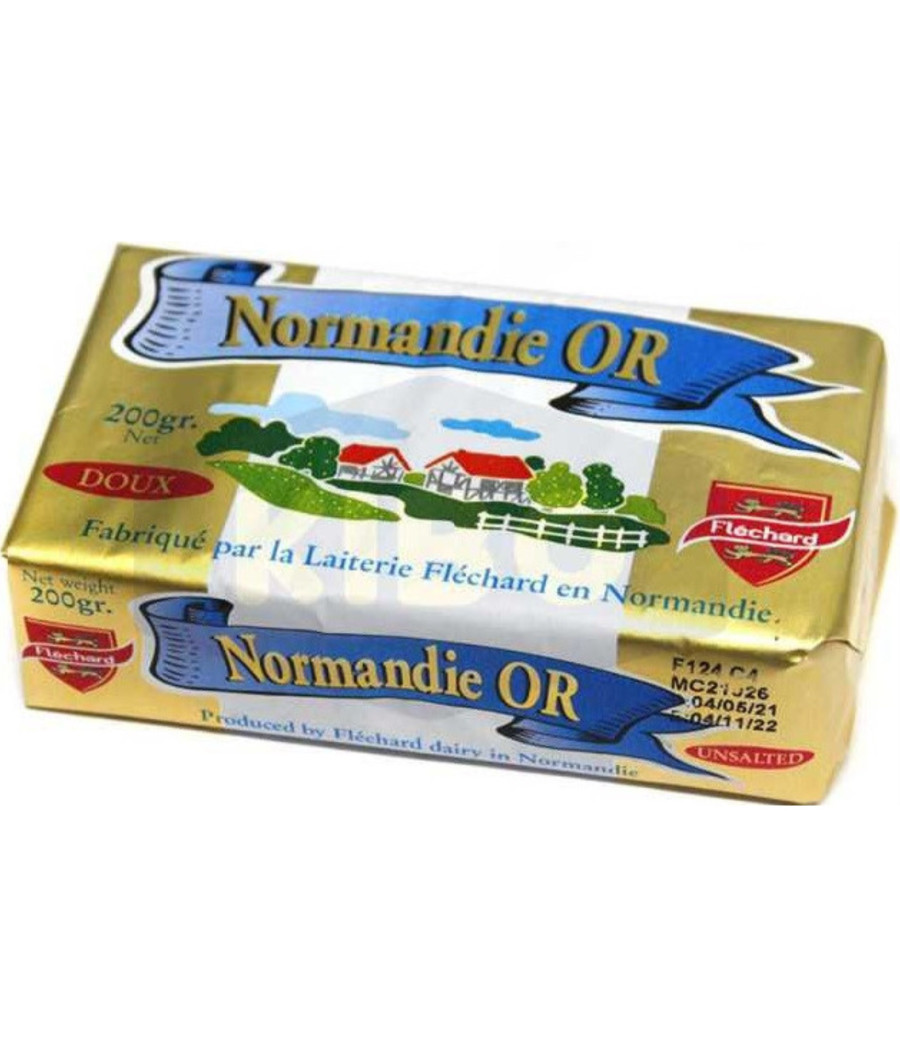BEURRE NORMANDIE OR FLECHARD 200G