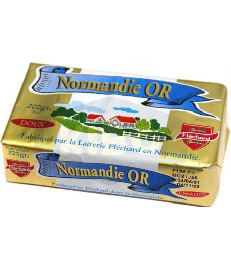 BEURRE NORMANDIE OR FLECHARD 200G
