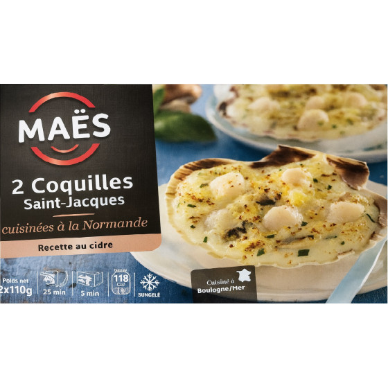 COQUILLES SAINT JACQUES MAES 220G