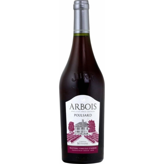 VIN ROUGE ARBOIS POULSARD CHATEAU BETHANIE 75CL