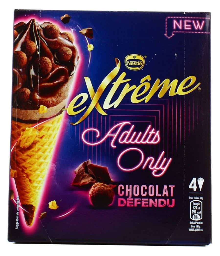 ADULTS ONLY CHOCOLAT DEFENDU