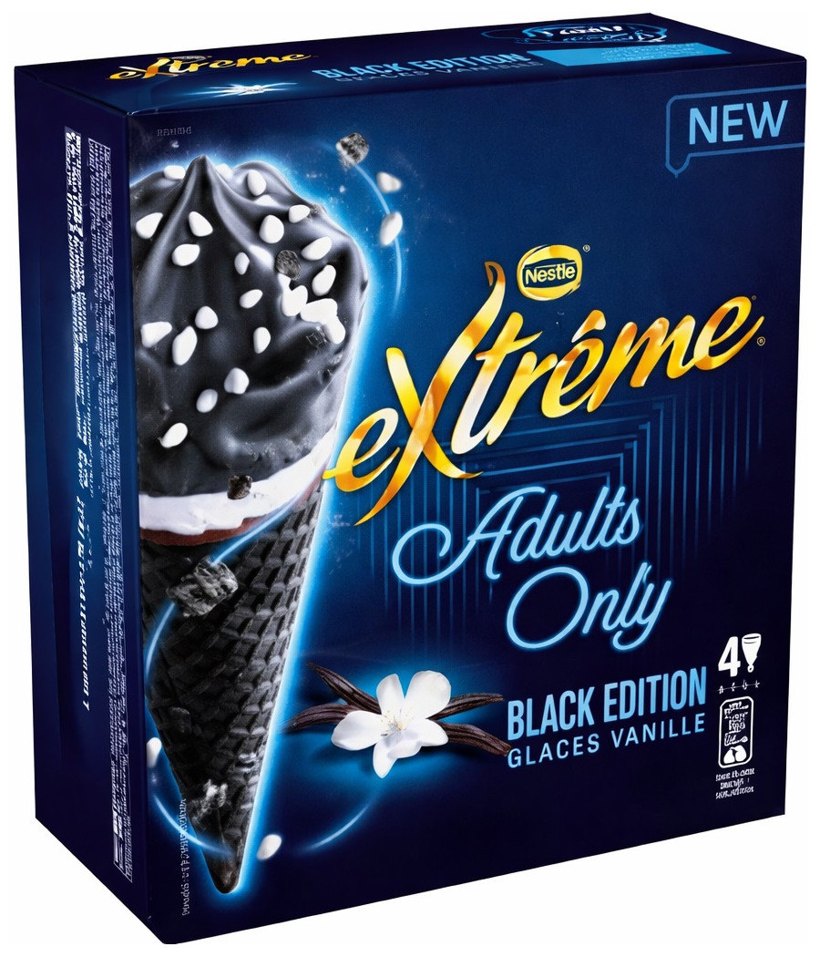 GLACE ADULTS ONLY EXTREME NESLTE X4 276G