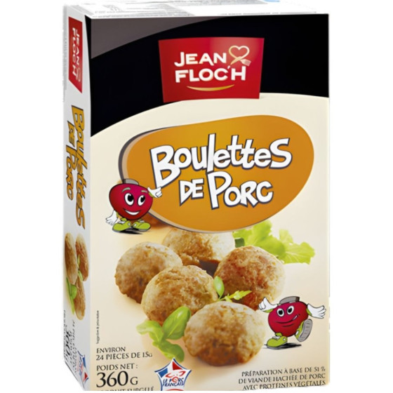 BOULETTES DE PORC JEAN FLOC'H 360G